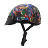 Mũ bảo hiểm Chita 1/2 CT31 - Tem hoạt hình cờ Mỹ sơn mờ