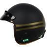 Mũ bảo hiểm Chita 3/4 CT1 - Màu đen sơn mờ tem Aqua
