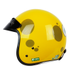 Mũ bảo hiểm Chita 3/4 - Màu vàng, tem bọt biển