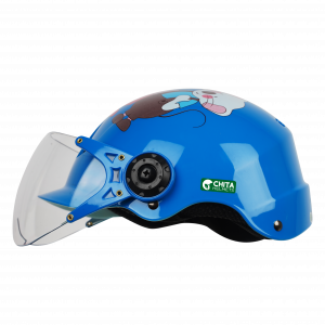 Mũ bảo hiểm Chita Trẻ em CT29(K)- Màu xanh biển, tem Chuột